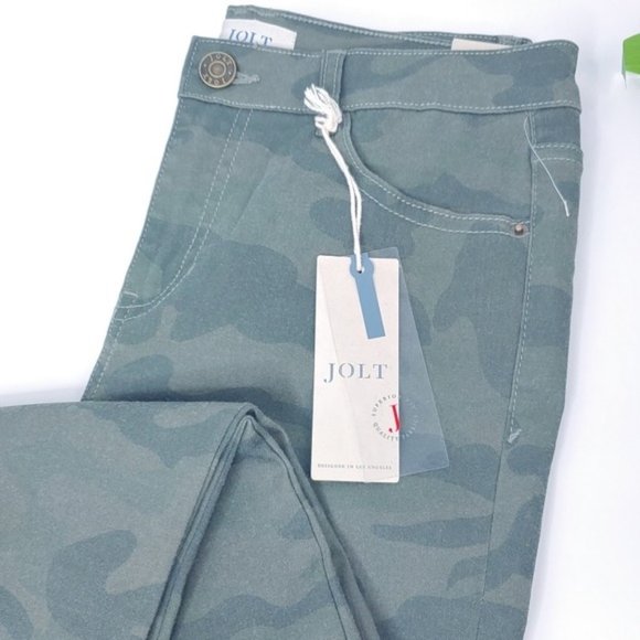 NWT - Jolt Camo Prints High Rise Jeggings 27W - Picture 3 of 6